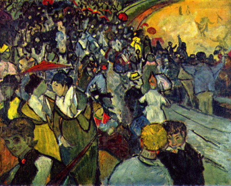Vincent Van Gogh Les Arenes china oil painting image